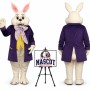 Hares Rabbit Bunny Easter Mascot Costume for Easter Events