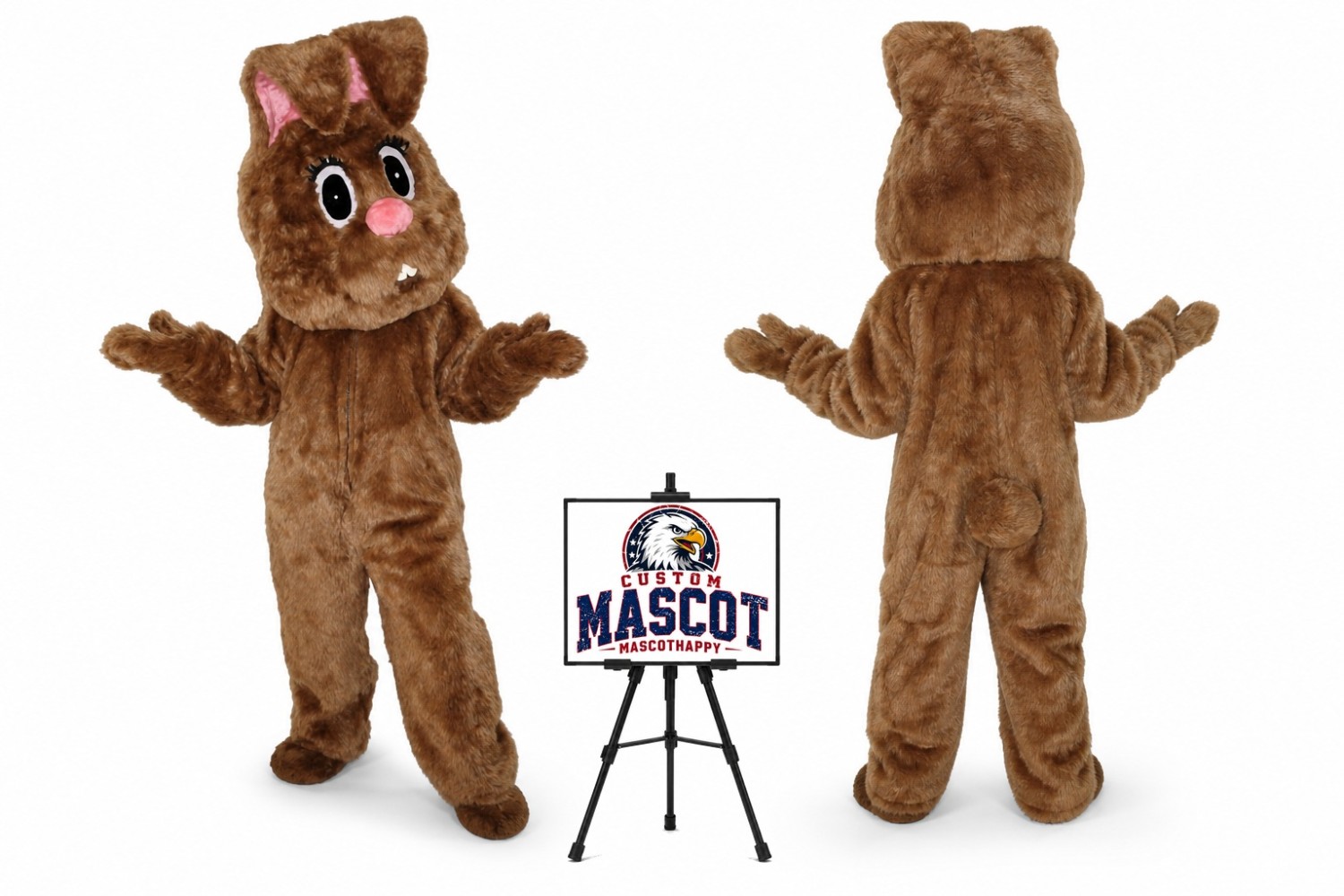 Hares Rabbits Hare Mascot Costume for Easter Events Hares Rabbits Hare Mascot Costume for Easter Events