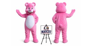 Heart Bear Mascot Costume Heart Bear Mascot Costume