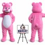 Heart Bear Mascot Costume