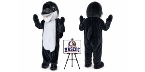 Helmet Dolphins Mascot Costume Helmet Dolphins Mascot Costume