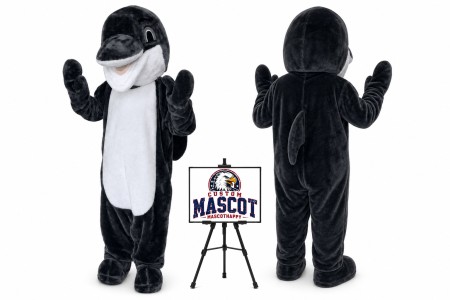 Helmet Dolphins Mascot Costume