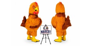 Hen Chicken Mascot Costume Hen Chicken Mascot Costume