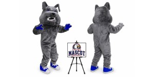 High School Bulldog Mascot Costume High School Bulldog Mascot Costume