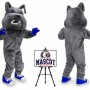 High School Bulldog Mascot Costume