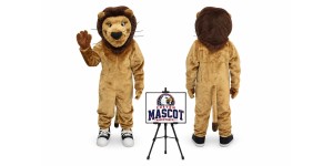 High School Lion Mascot Costume High School Lion Mascot Costume