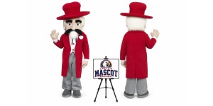 High School Rebel Mascot Costume High School Rebel Mascot Costume