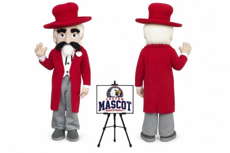High School Rebel Mascot Costume