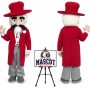 High School Rebel Mascot Costume