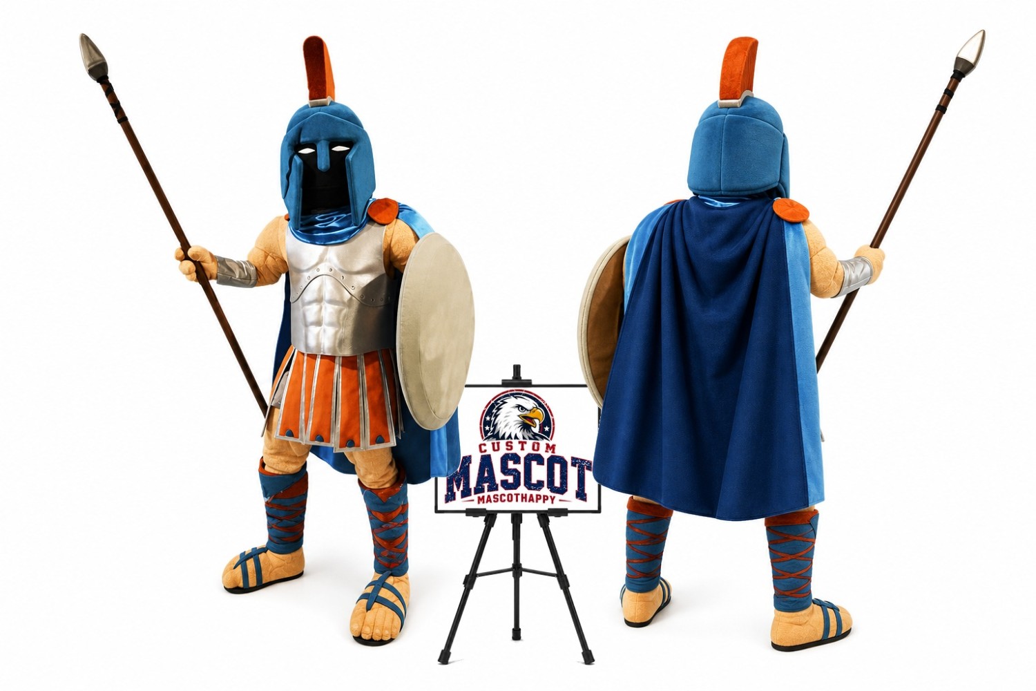High School Spartan Mascot Costume High School Spartan Mascot Costume