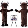 Highland Bull Mascot Costume