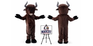 Highland Bull Mascot Costume Highland Bull Mascot Costume