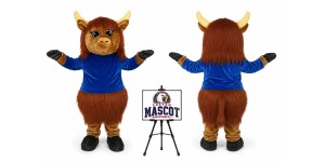 Highland Cow Mascot Costume Highland Cow Mascot Costume