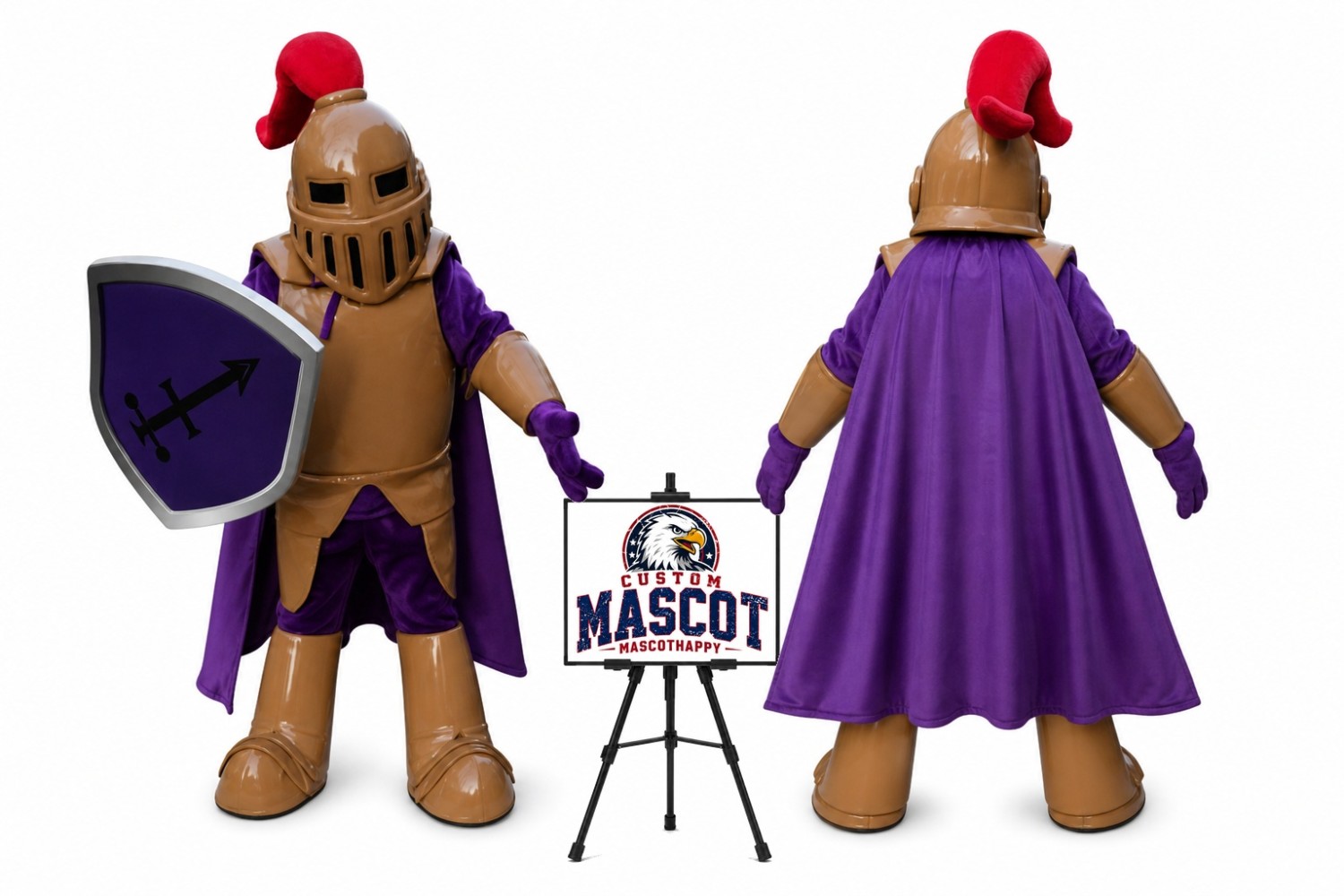Highlander Warrior Mascot Costume Highlander Warrior Mascot Costume