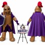 Highlander Warrior Mascot Costume