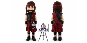 Highlander Mascot Costume Highlander Mascot Costume