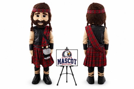 Highlander Mascot Costume