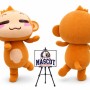 Hip-Hop Monkey Mascot Costume