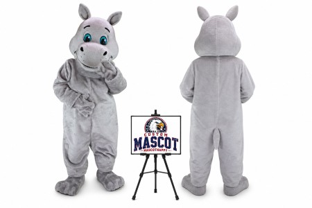 Hippo Hippopotamus Mascot Costume