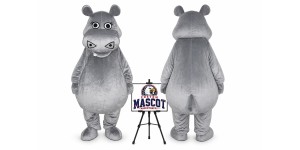 Hippo Mascot Costume