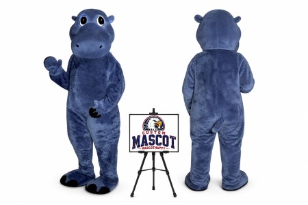 Hippo Mascot Costume