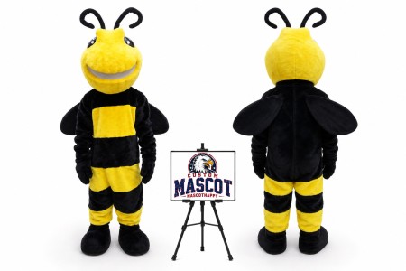 Hornet Horney Bee Mascot Costume