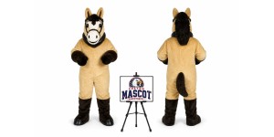 Horse Mustang Mascot Costume Horse Mustang Mascot Costume