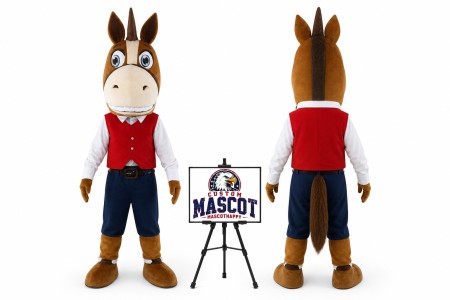 Horse Mascot Costume