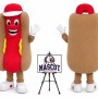 Hot Dog Hotdog Mascot Costume