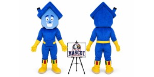 House Flexible Walking Adult House Mascot Costume House Flexible Walking Adult House Mascot Costume