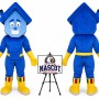 House Flexible Walking Adult House Mascot Costume