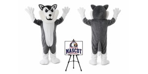 Husky Dog Wolf Mascot Costume Husky Dog Wolf Mascot Costume