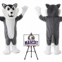 Husky Dog Wolf Mascot Costume