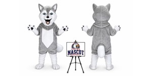 Husky Dog Mascot Costume Husky Dog Mascot Costume