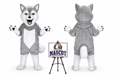 Husky Dog Mascot Costume