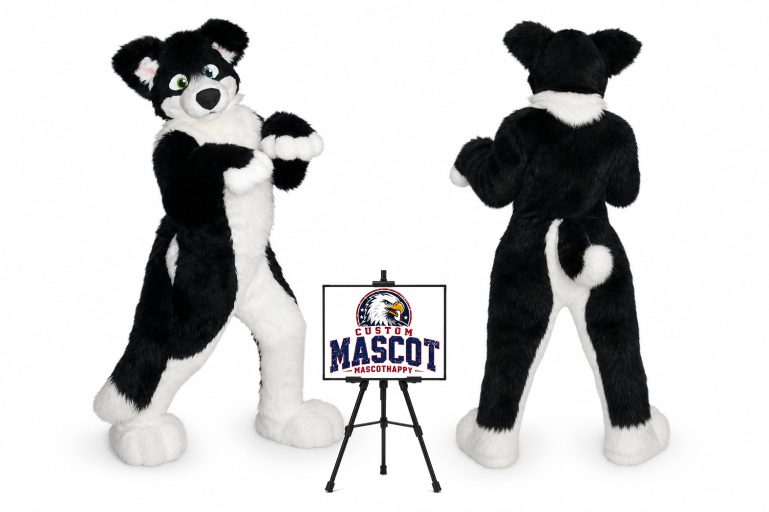 Husky Dog Mascot Costume Husky Dog Mascot Costume