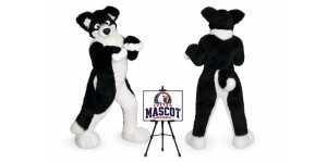 Husky Dog Mascot Costume Husky Dog Mascot Costume