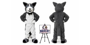 Husky Dog Mascot Costume Husky Dog Mascot Costume