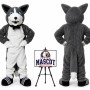 Husky Dog Mascot Costume