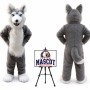Husky Dog Wolf Mascot Costume