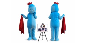 Iggle Piggle Garden Baby Mascot Costume for Halloween Events Iggle Piggle Garden Baby Mascot Costume for Halloween Events