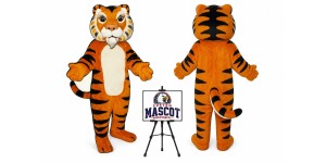 India Tiger Mascot Costume India Tiger Mascot Costume