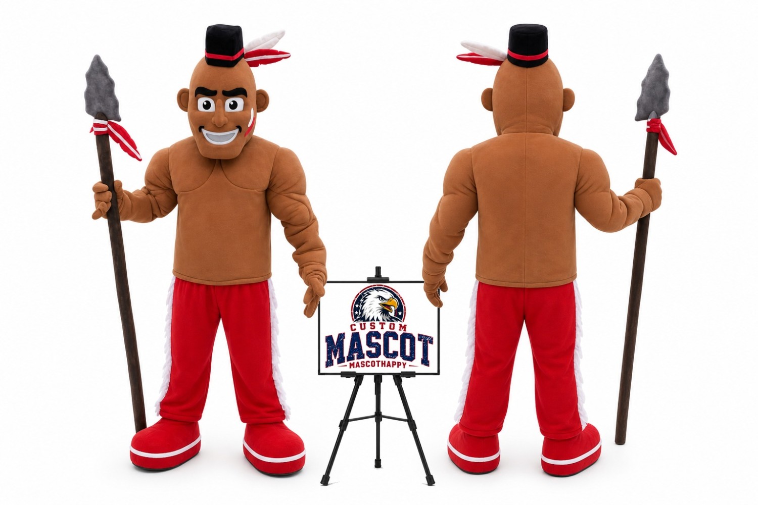 Indian Mascot Costume Indian Mascot Costume