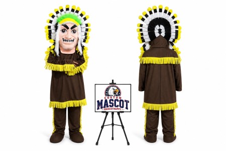 Indian Savage Mascot Costume