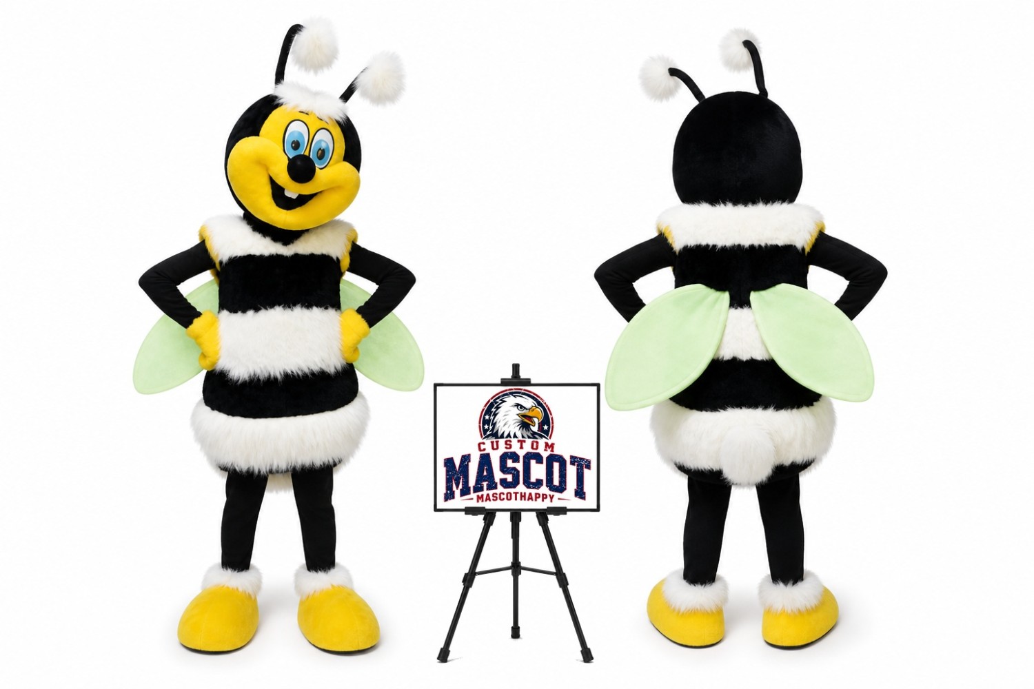 Insects Bee Mascot Costume Insects Bee Mascot Costume