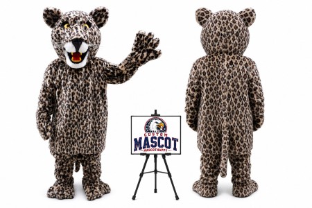 Jaguar Cheetah Leopard Mascot Costume
