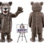 Jaguar Cheetah Leopard Mascot Costume