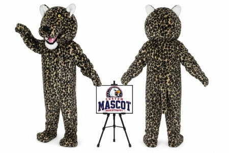 Jaguar Cougar Leopard Mascot Costume