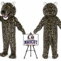 Jaguar Cougar Leopard Mascot Costume