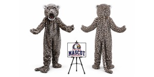 Jaguar Leopard Couguar Mascot Costume Jaguar Leopard Couguar Mascot Costume